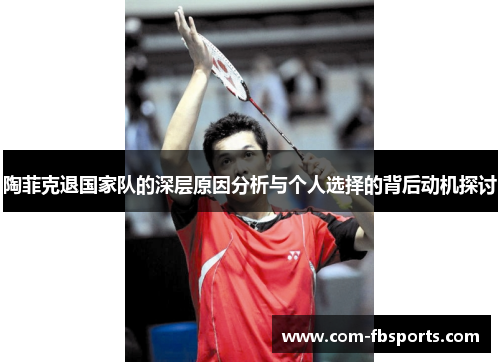 陶菲克退国家队的深层原因分析与个人选择的背后动机探讨