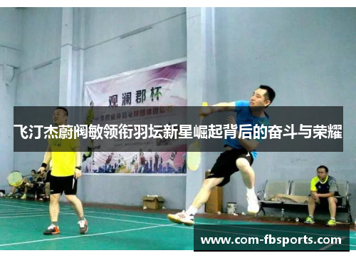 飞汀杰蔚阀敏领衔羽坛新星崛起背后的奋斗与荣耀